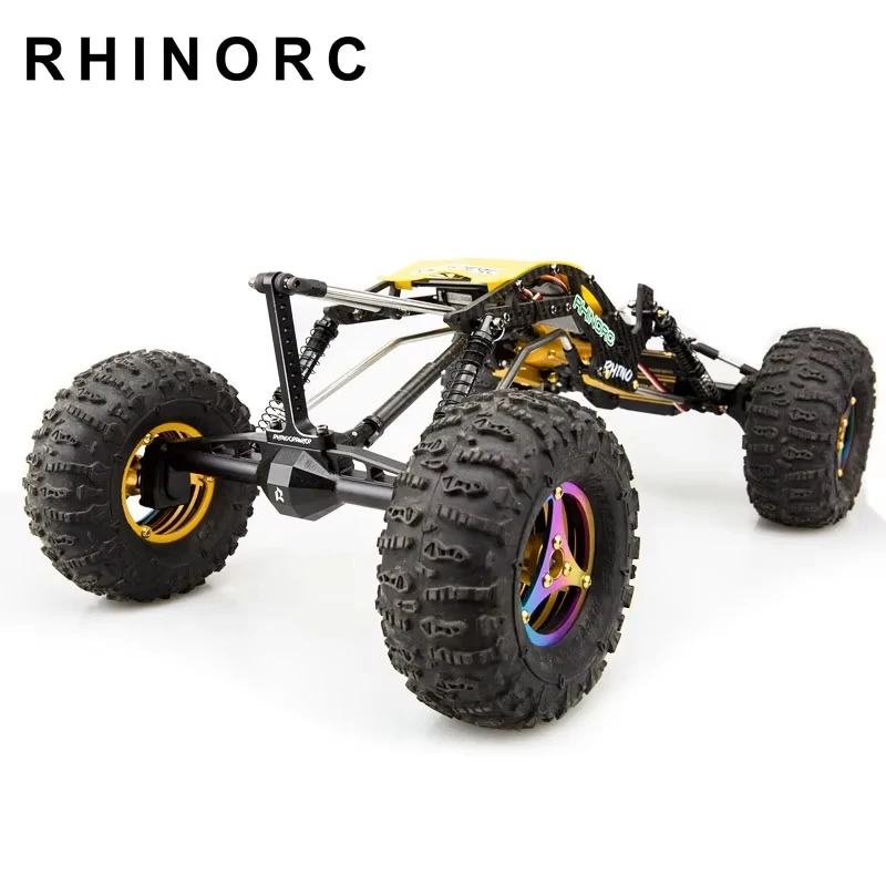 Rhino CU07 CU06 Capra Axles CNC Riser Ultra Rear Link Upgrade Kit RC Car Parts Toys
