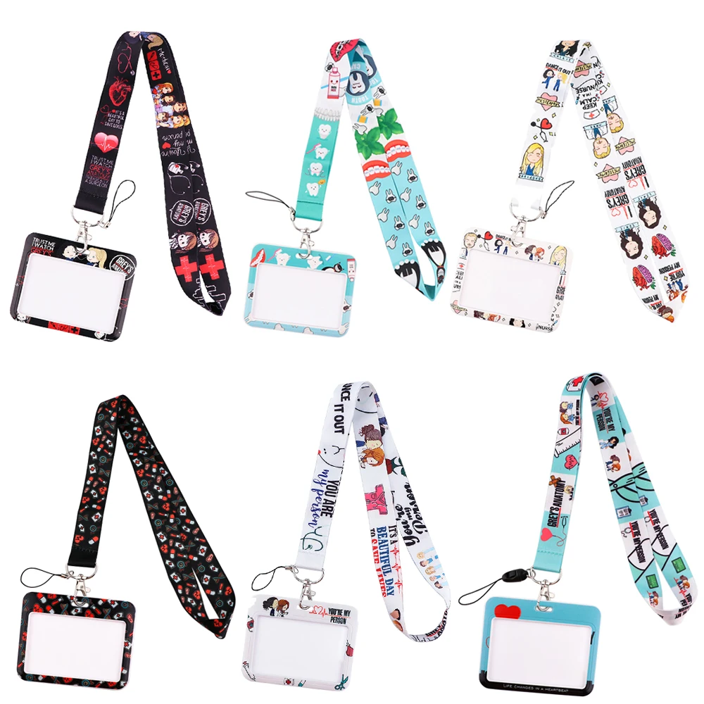 

Credential holder Medical Doctor Nurse Lanyard for Key Neck Strap For Card Badge holder KeyChain Lanyard Key Holder DIY Keychain