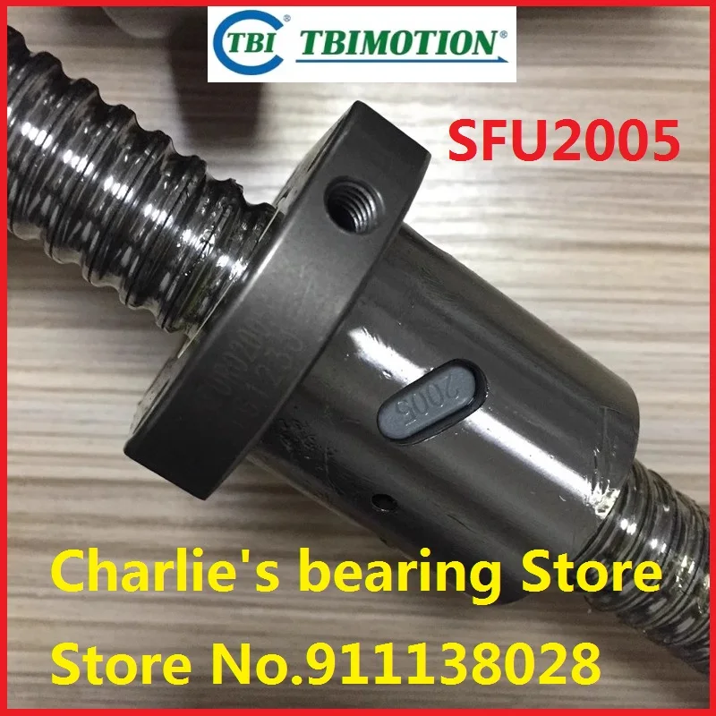 Imagem -03 - Laminados c7 para 2005 Ballscrew 100 Brand Novidades Genuine Taiwan Tbi Sfu020054 1pc