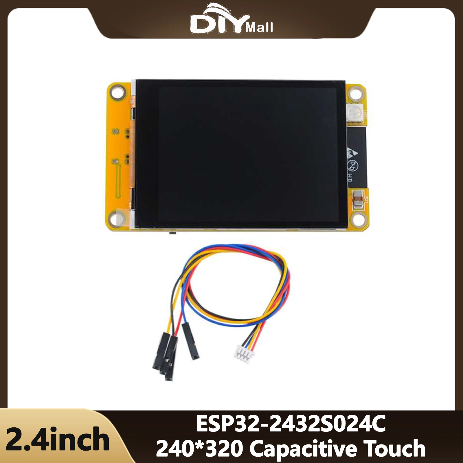 

2.4" ESP32 Display Screen LCD TFT Module Capacitive Touch ESP32 Development Board Module WIFI+BT 240*320 ESP32-2432S024C