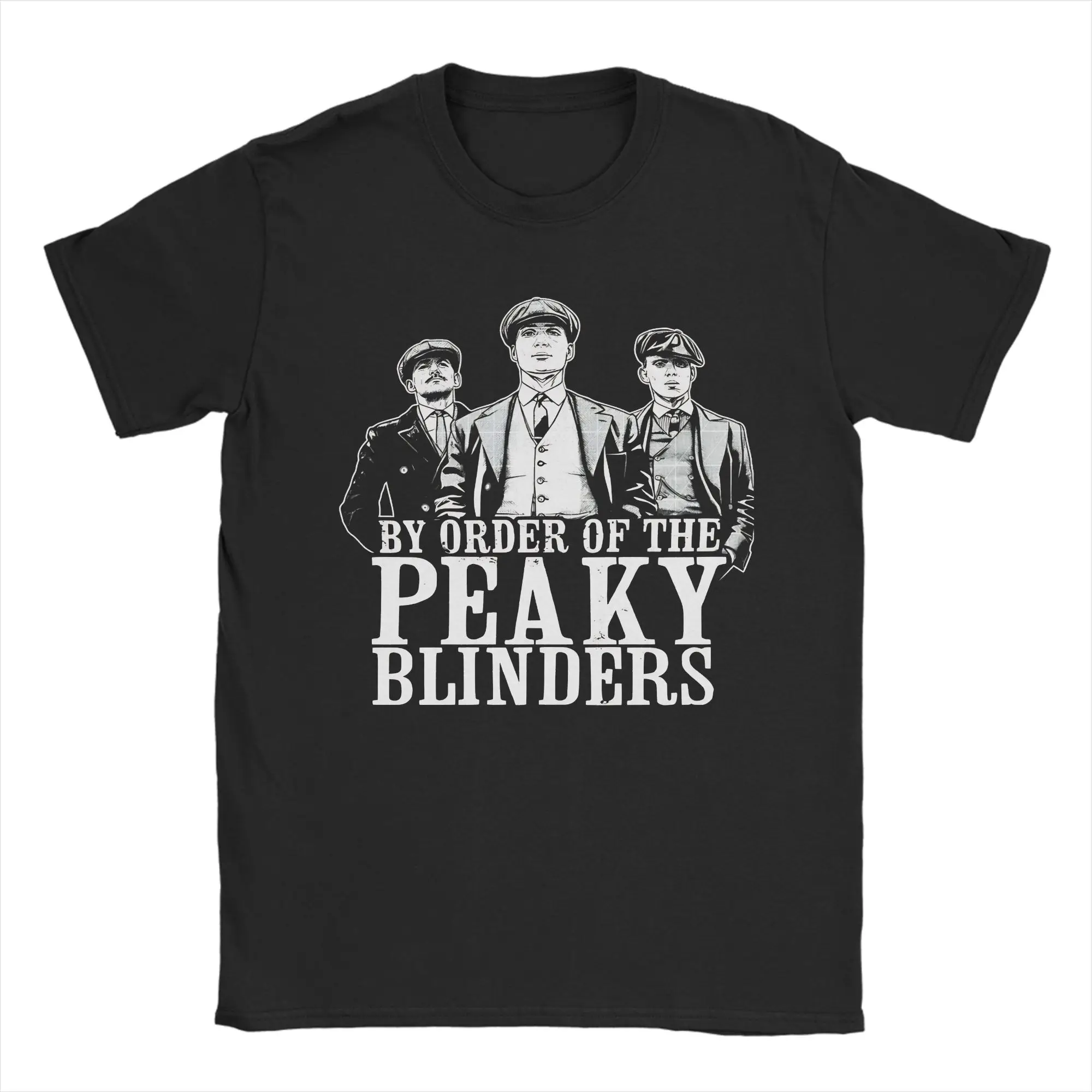 Men Women Tommy Shelby Peakys Blinders T Shirt Pure Cotton Graphic T-Shirt  Top Clothing