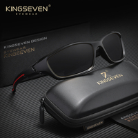 KINGSEVEN Cycle Sunglasses For Men Polarized Goggles Carbon Fiber Frame TR90 Material Eyewear Sun Glasses