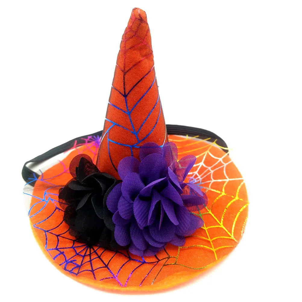 

6 Pcs Pet Pointed Hat Party Cat Halloween Hats Dog Has for Pets Small Accessories