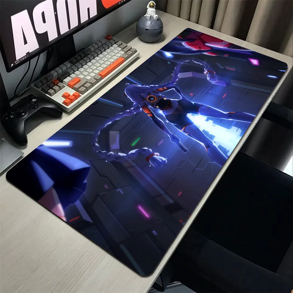 

1pc Honkai Impact 3 Floor Mat Mouse Mat Desk Mat With Pad Gaming Accessories Prime Gaming XXL Keyboard Pad Padding Mat