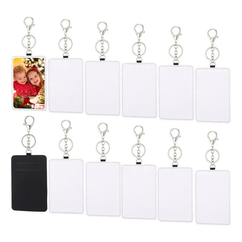 efficient-12-pcs-sublimation-work-card-holder-portable-transportation-card-holder-leather-sublimation-badge-holders-printable-ea