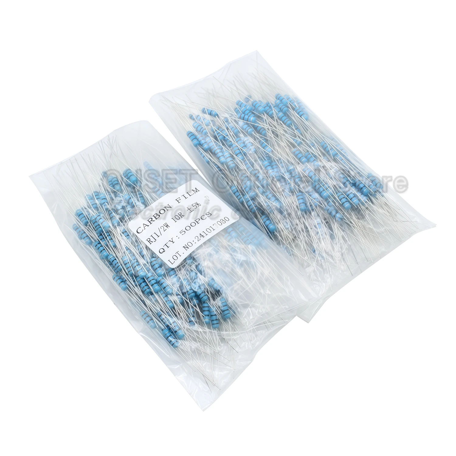 500 قطعة 1/2 واط مقاومات فيلم الكربون 5% 0.5 واط 1 كيلو 1R 2.2 كيلو 4.7 كيلو 10 كيلو 47 كيلو 100 كيلو 200 كيلو 220 كيلو 470 ك 1 متر أوم 10R 15 47 100 200 220 470 510 أوم