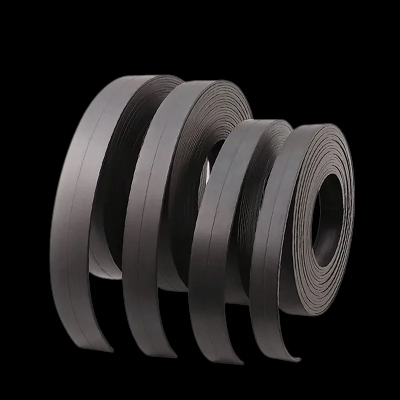 Flexibles Magnetstreifenband 1-5 Meter Gummimagnet Verschiedene Größen 10x2 12x2 50x1,5 20x2 25x2 mm für pädagogische industrielle Nutzung – Detail 4