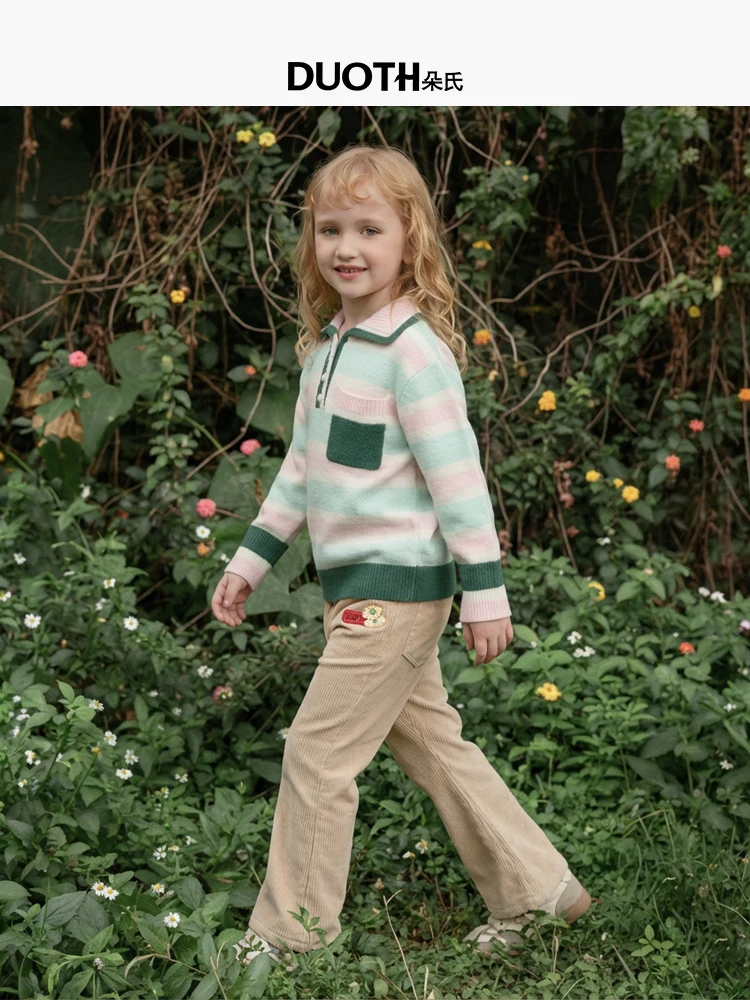 pantalones-anchos-de-pana-retro-para-ninas-ropa-de-otono-para-ninos-pantalones-largos-nuevos-2025-mezcla-de-algodon-y-poliester-pantalones-comodos