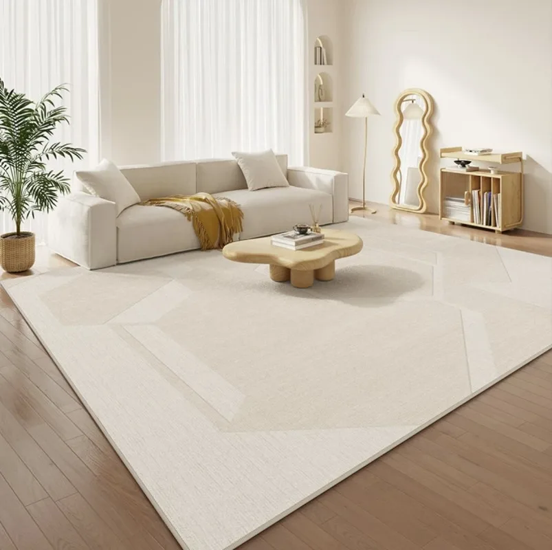 الحديثة هندسية الفن نمط سجادة غرفة معيشة عدم الانزلاق داخلي البساط أنيق الكلمة حصيرة لغرفة المعيشة ديكور المنزل #2