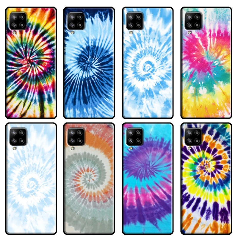 Tie Dye Trippy Soft Case For Samsung A21S A52 A12 A31 A41 A51 A71 A20e M31 A10 A20 A40 A70 A50 A72 Coque