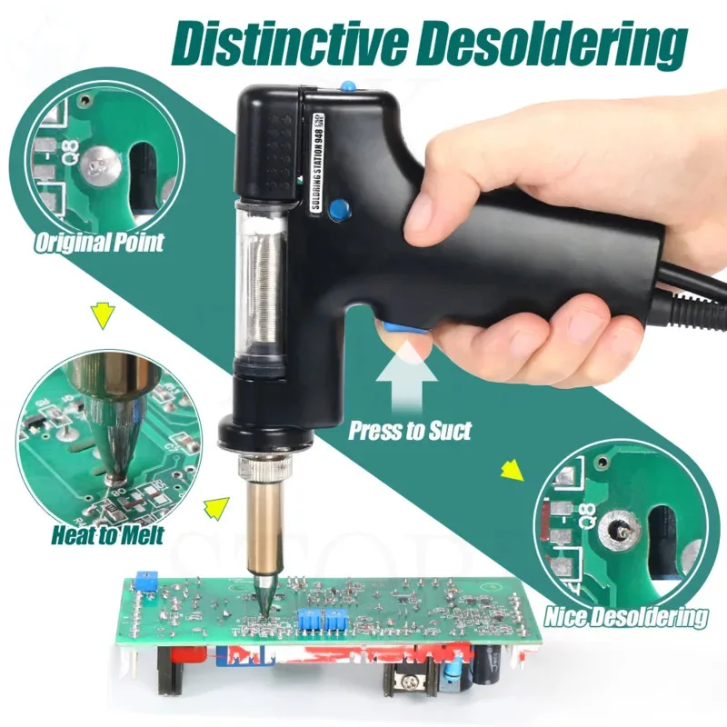 Serial Tin Gun Soldering Iron Tips Elemento de Aquecimento para 948d-ii 948d-iii948-i948-ii948-iii 948-ii948-iii Estação 948-iii Yihua-948