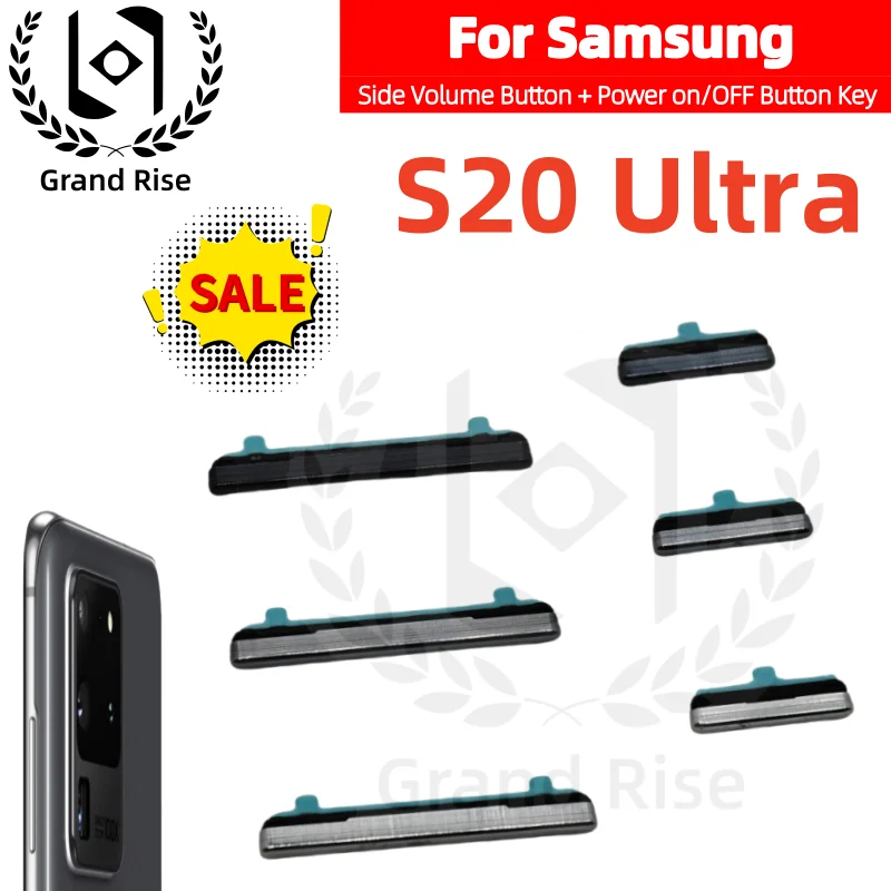

1 Set Side Volume Buttons For Samsung Galaxy S20Ultra Volume Up Down Buttons Keys Side Button