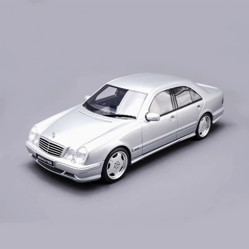 OTTO Maßstab 1:18 E55 W210 2001 Limited Edition Simulation Harz Spielzeugauto Modell Ornament Szene Dekoration Geschenk Souvenir