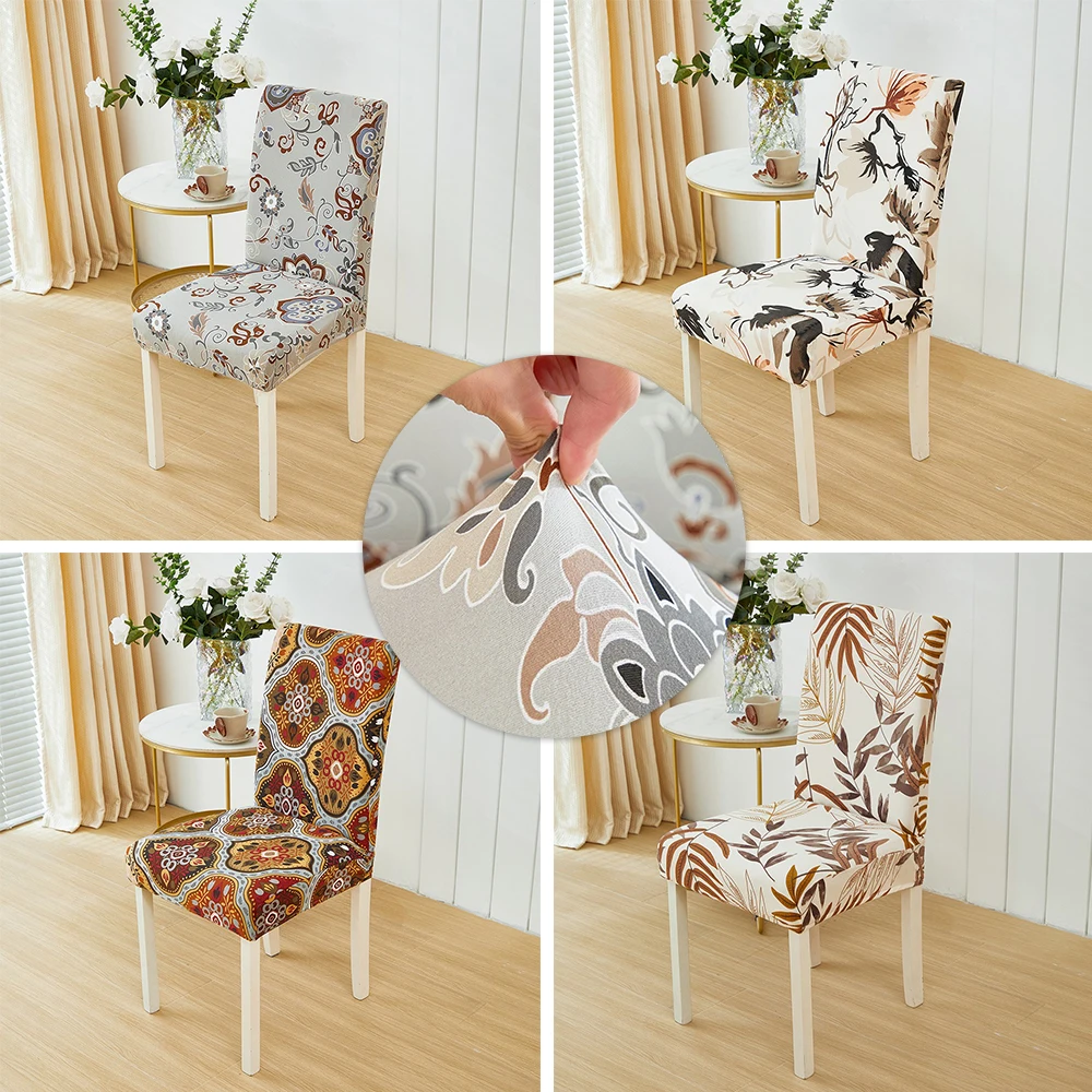 

Elastic Dining Chair Cover Armless Stretch Seat Case Slipcover Wedding Dining Room Office Banquet Anti-dirty Removable Sitzbezug