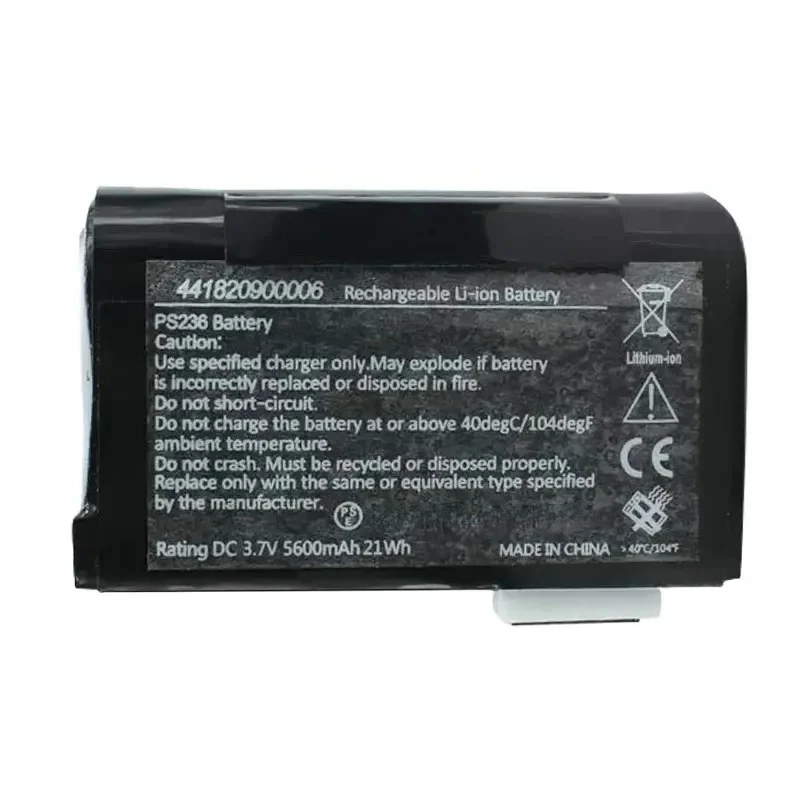 High Quality PS236 Replacement Battery 3.7V 5600mAh for Getac 441820900652 PS236/336 Unistrong GNSS GPS RTK Data Colletor