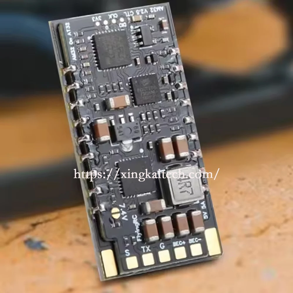 

FlyingRC AM32 ESC V2.5 75A SBrushless ESC с одним корпусом, золотая герметичная модель автомобиля, кроссоверная машина BEC, FPV дрон, аксессуары для радиоуправляемых автомобилей