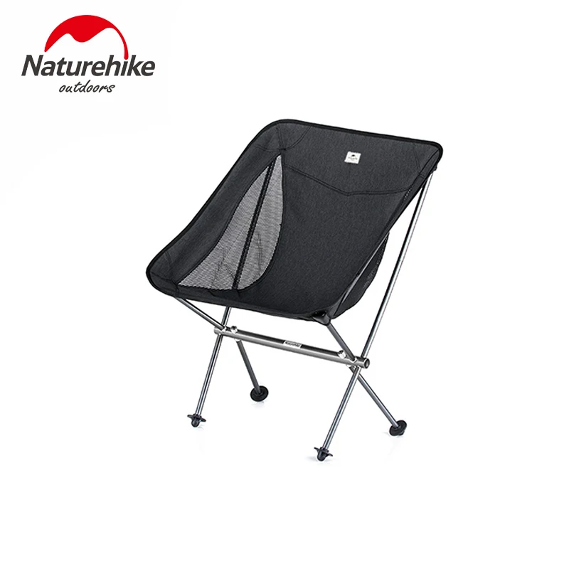 Naturehike Portable Ultralight Camping Chair Oxford Cloth Outdoor Folding Fishing Chair Aluminum alloy Travel Beach Picnic Chair