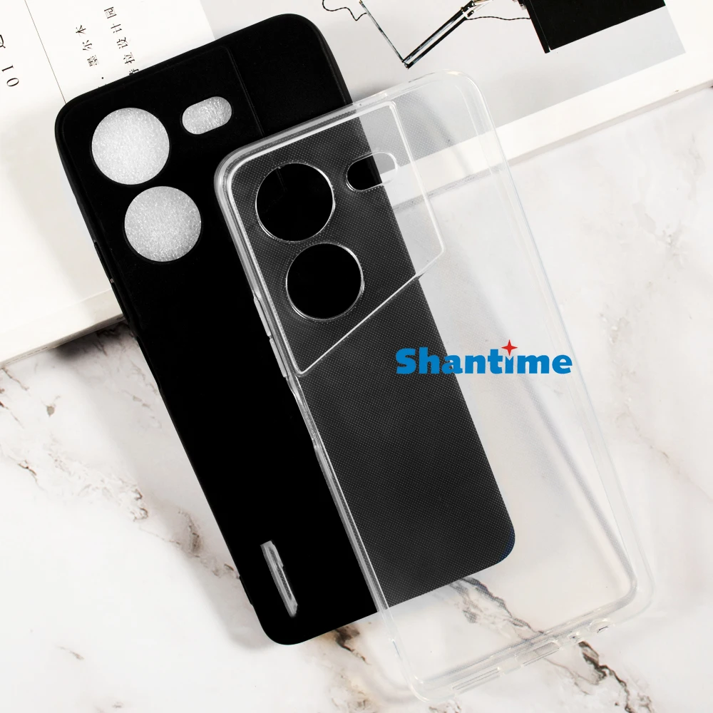 جراب خلفي من السيليكون الناعم غير اللامع لهاتف Tecno Pova 5 جراب هاتف نحيف مقاوم للصدمات #6