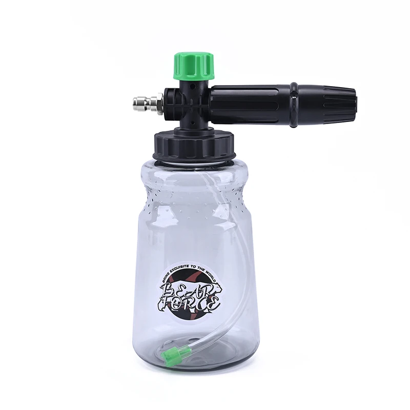 Car Wash Snow Foam Lance 1L Foam Cannon 2600 PSI Foam Generator Foam Spray Foam Gun for High Pressure Car Washer Machine Gun