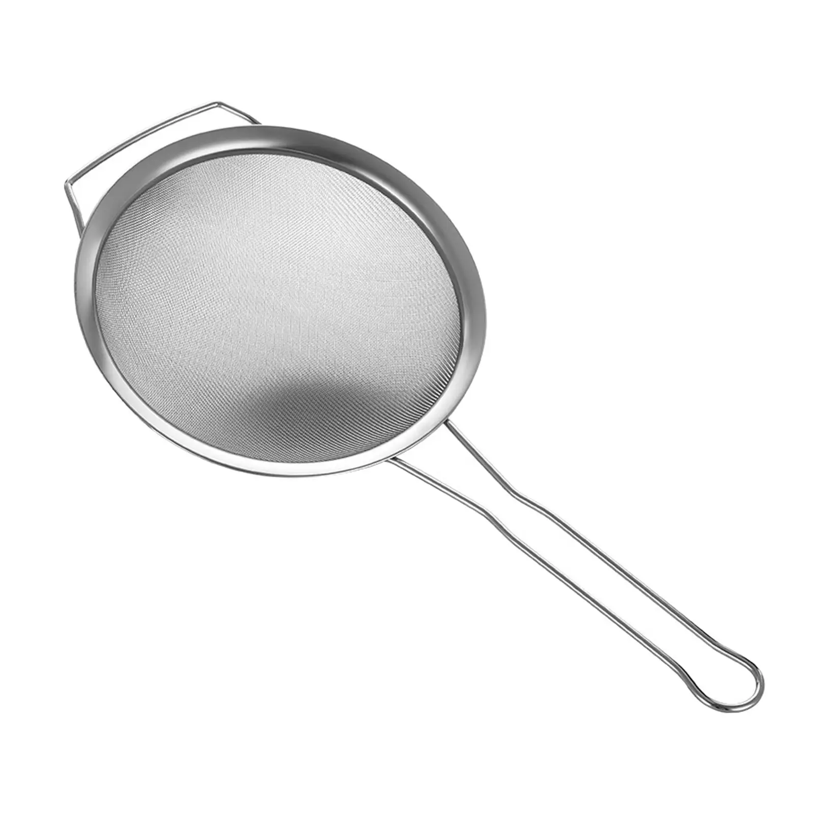 Fine Mesh Strainer Sifter Kitchen Gadgets Multipurpose Stainless Steel Sieve for Foam Coffee Grounds Beans Loose Tea Leave