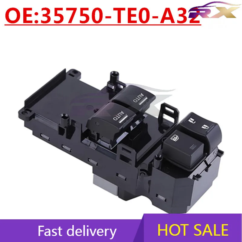 

OEM:35750-TE0-A32 Suitable for Honda two-door coupe window switch glass switch