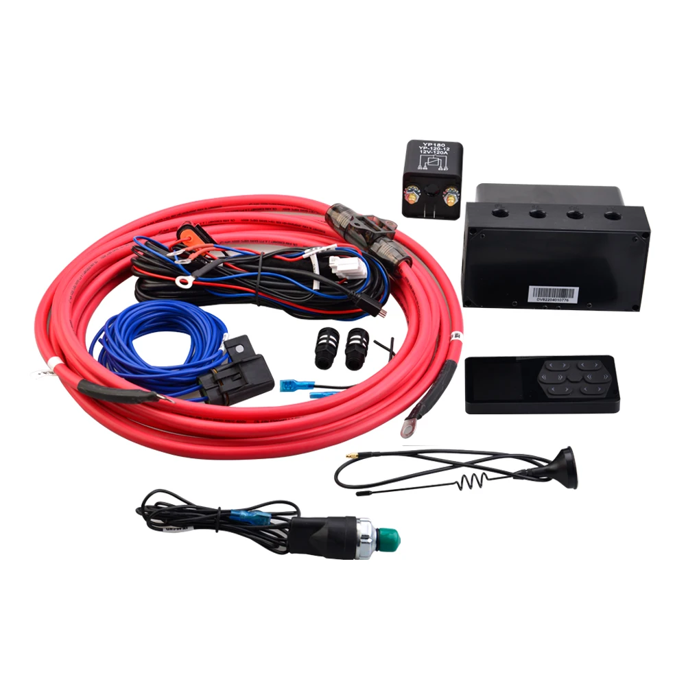 Universeel elektronisch besturingssysteem Luchtveringssysteem met bovenlaag Luchtbeheer 5-geheugen Pneumatisch/luchtvracht MP-DV8A12001