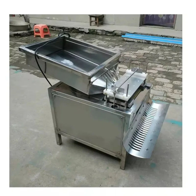 حار بيع آلة تقشير السمان آلة تكسير السمان المسلوق