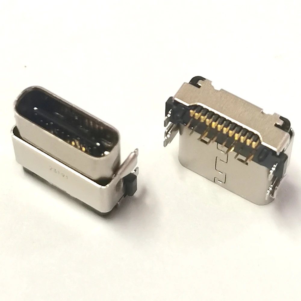 USB-C-Buchse 24-Pin DIP SMT Weiblich Typ-C DC-Stromanschluss Lade- und Datenanschluss für Dell Latitude 5285 5290 5175 5179 Laptop Tablet – Detail 5