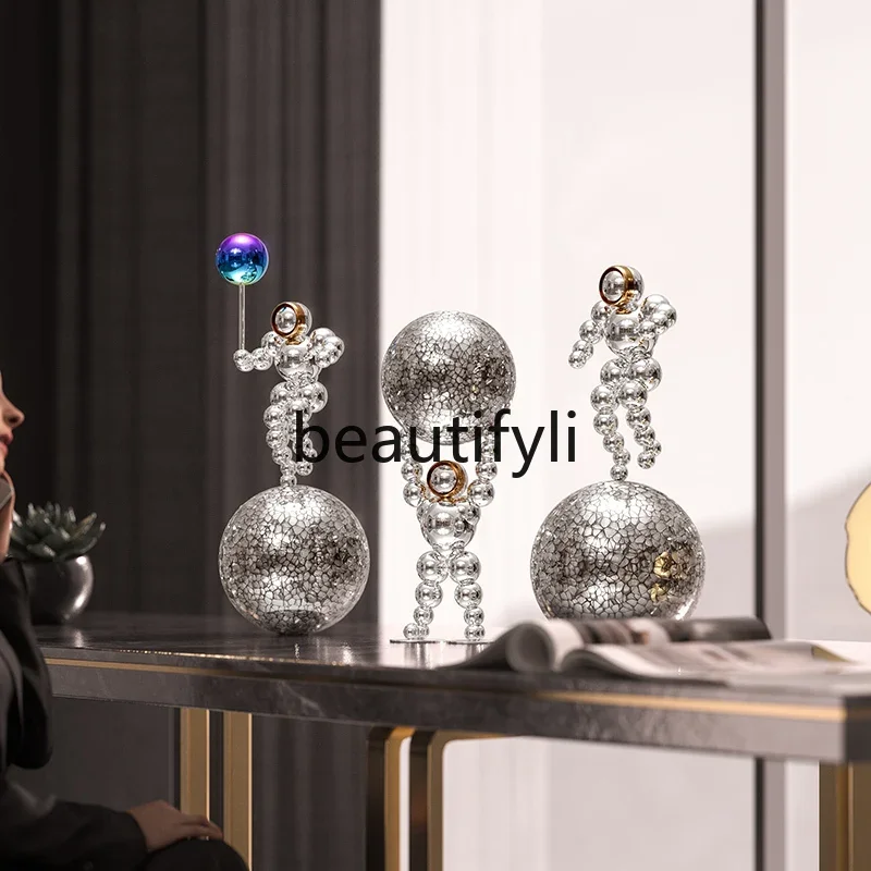 Astronaut astronaut advanced sense ornament technology niche sports living room decoration