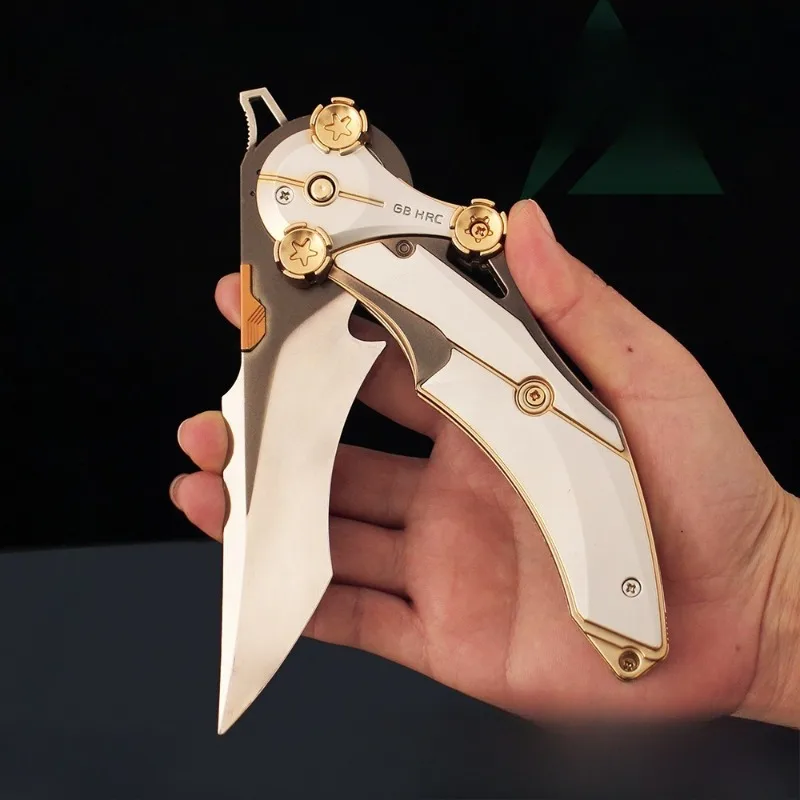 Shuojie Delta Weapons Series - Folding Mercy Knife Model Toy & Display Piece -  Convenient  and  Practical  Home  Decor