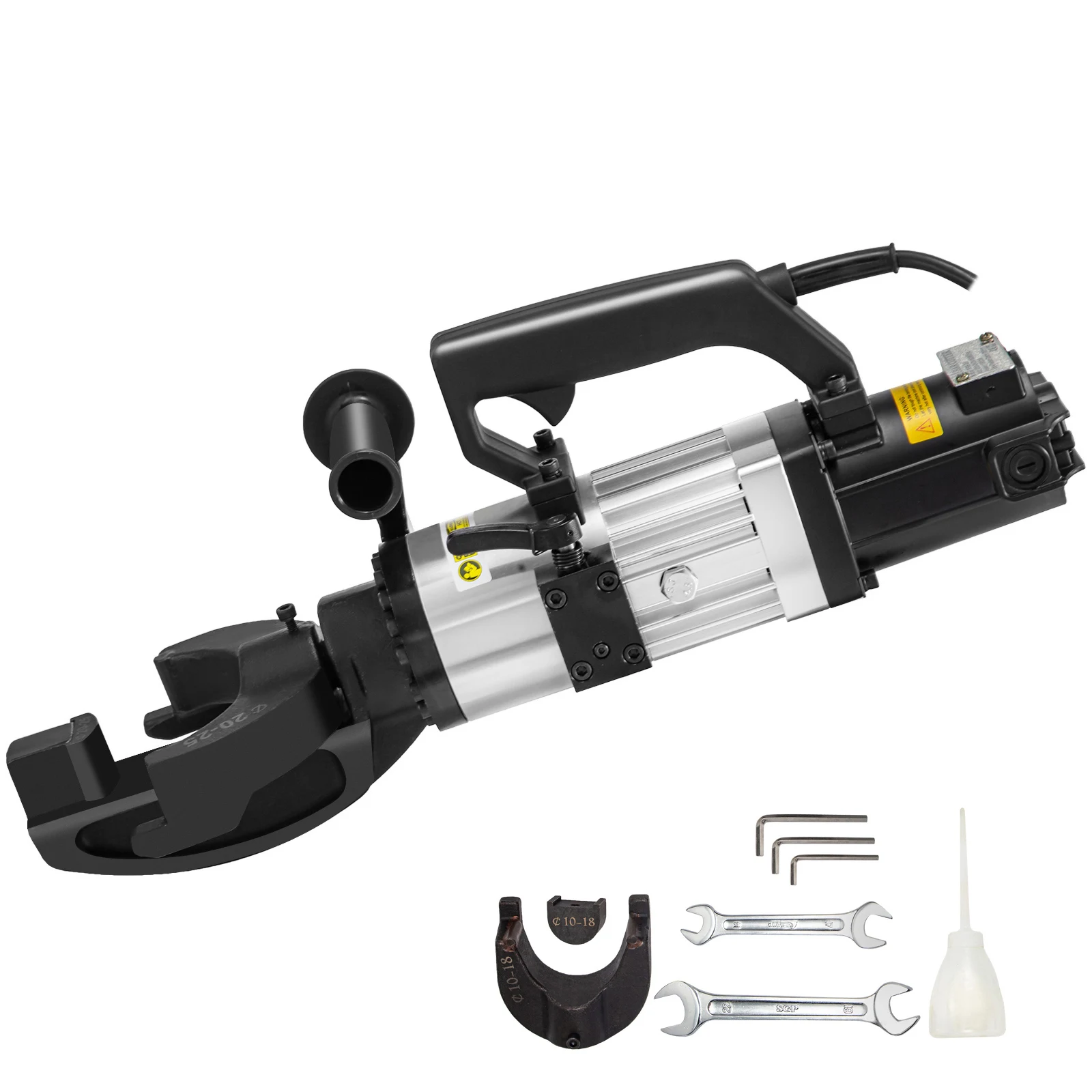 1.5 KW Electric Rebar Bender, 1\'\'(25 mm) Hydraulic Electric Hand Held Rebar Bender, within 5 s, 110 V