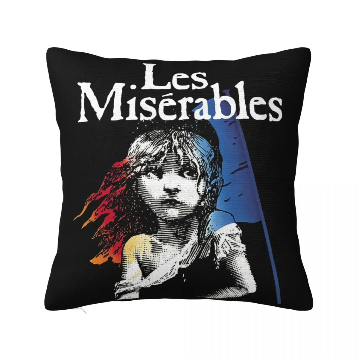 New Les Miserables Broadway Show Musical Mens Black Size S To 3Xl Band Homme Natural Pure Wholesale Pillow Case