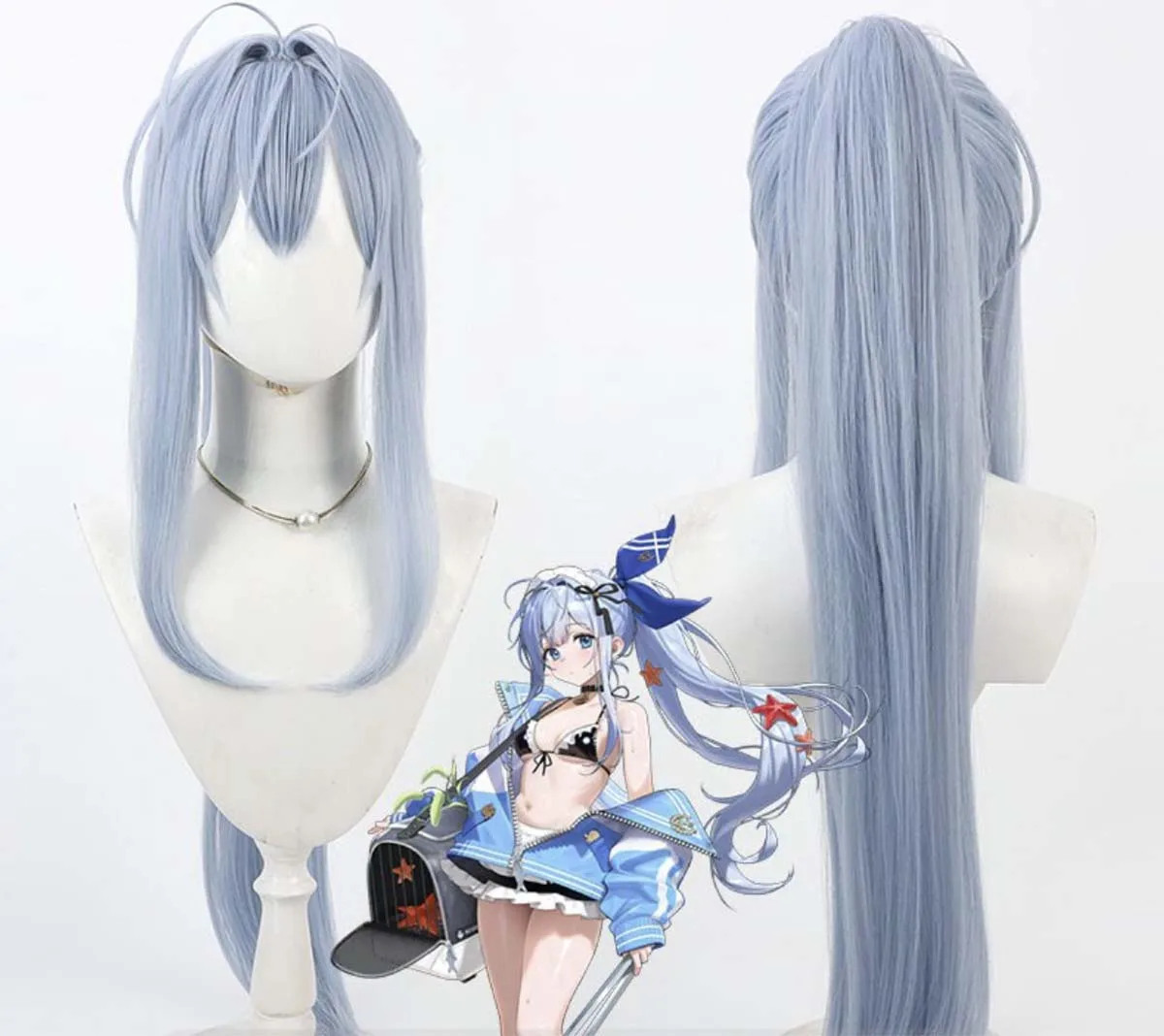 Peruka do cosplay na Halloween, gra fabularna, peruka dla kobiet