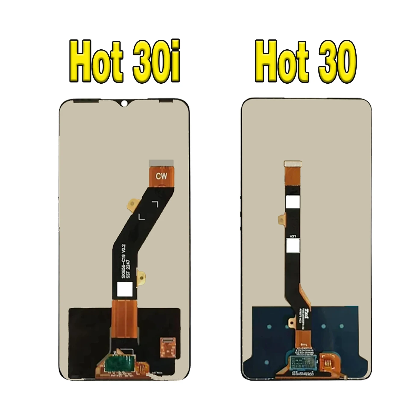 LCD For infinix Hot 30 hot30 X6831 LCD Display For Infinix Hot 30i Hot30i NFC X669 X669C X669D LCD Touch Screen Digitizer