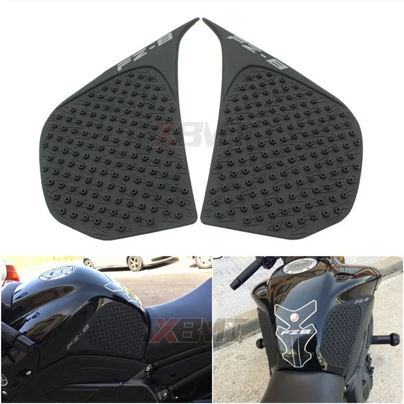 

Motorcycle Anti Slip Tank Pad Stickers Side 3M Decals For Yamaha FZ8 N/S FZ8N FZ8S 2010 2011 2012 2013 2014 2015 2016