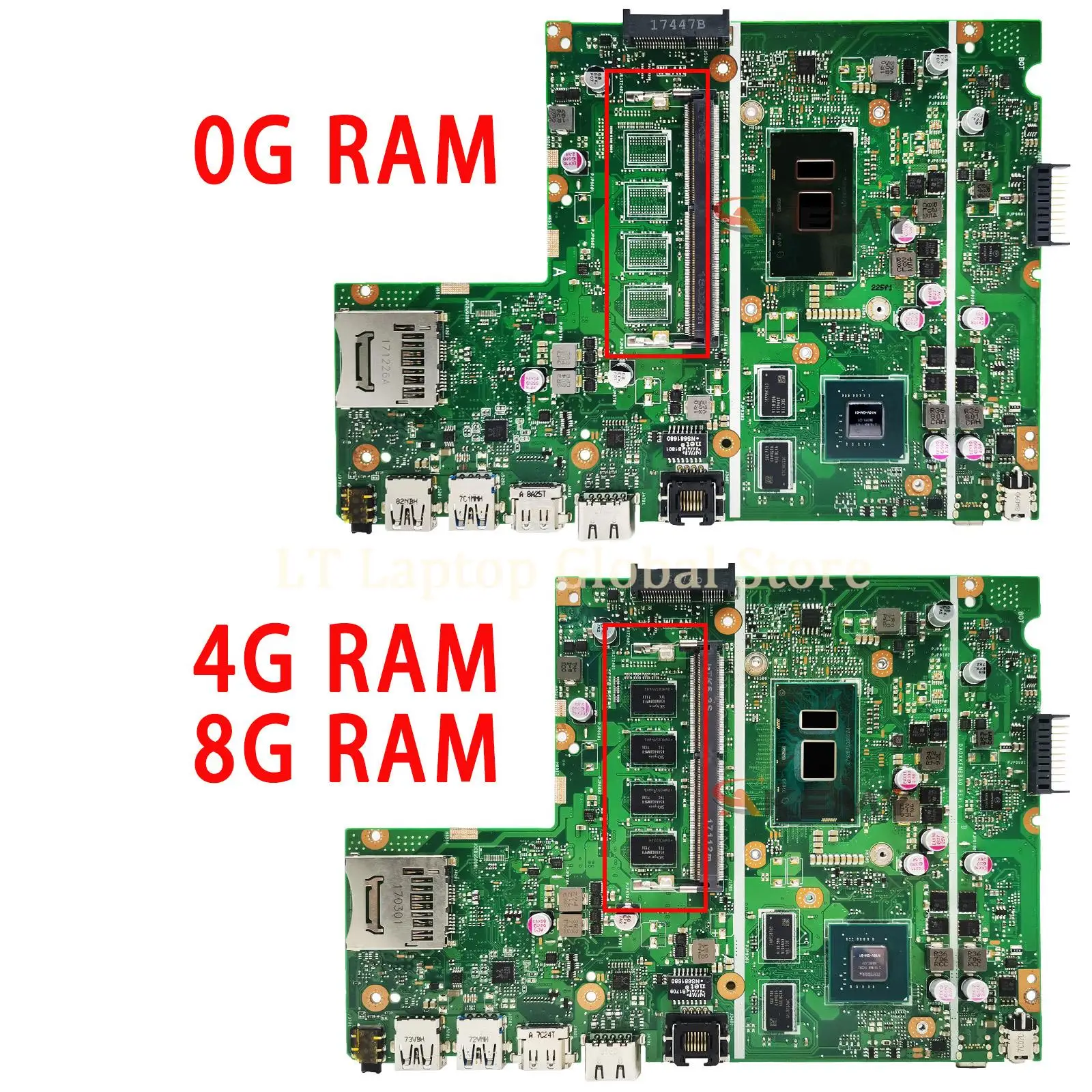 LT Laptop X541UV Motherboard For ASUS X541UJ X541UVK X541U F541U A541U Mainboard I3 I5 I7 CPU GT920M 4GB/8GB-RAM