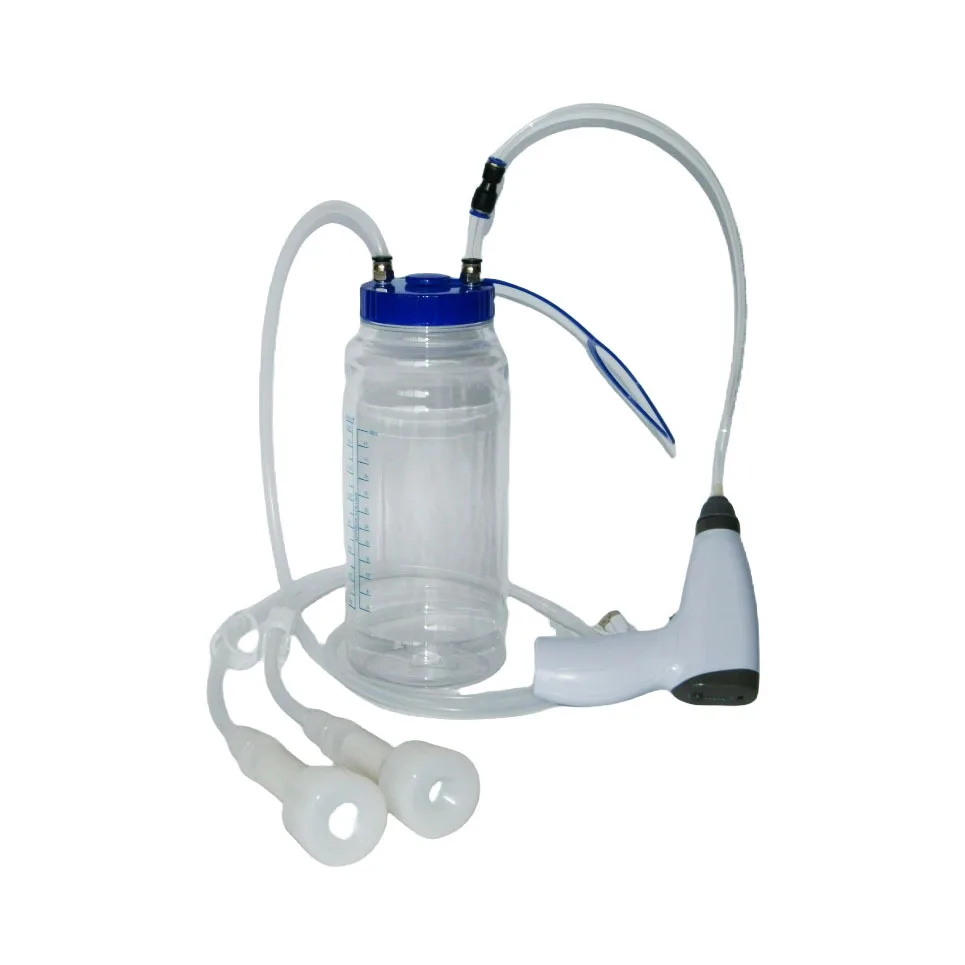 

2L Portable 12V Electric Cow Milking Machine Rechargeable Cordless Milker Adjustable Pulsation for Dairy Cattle Goat Sheep