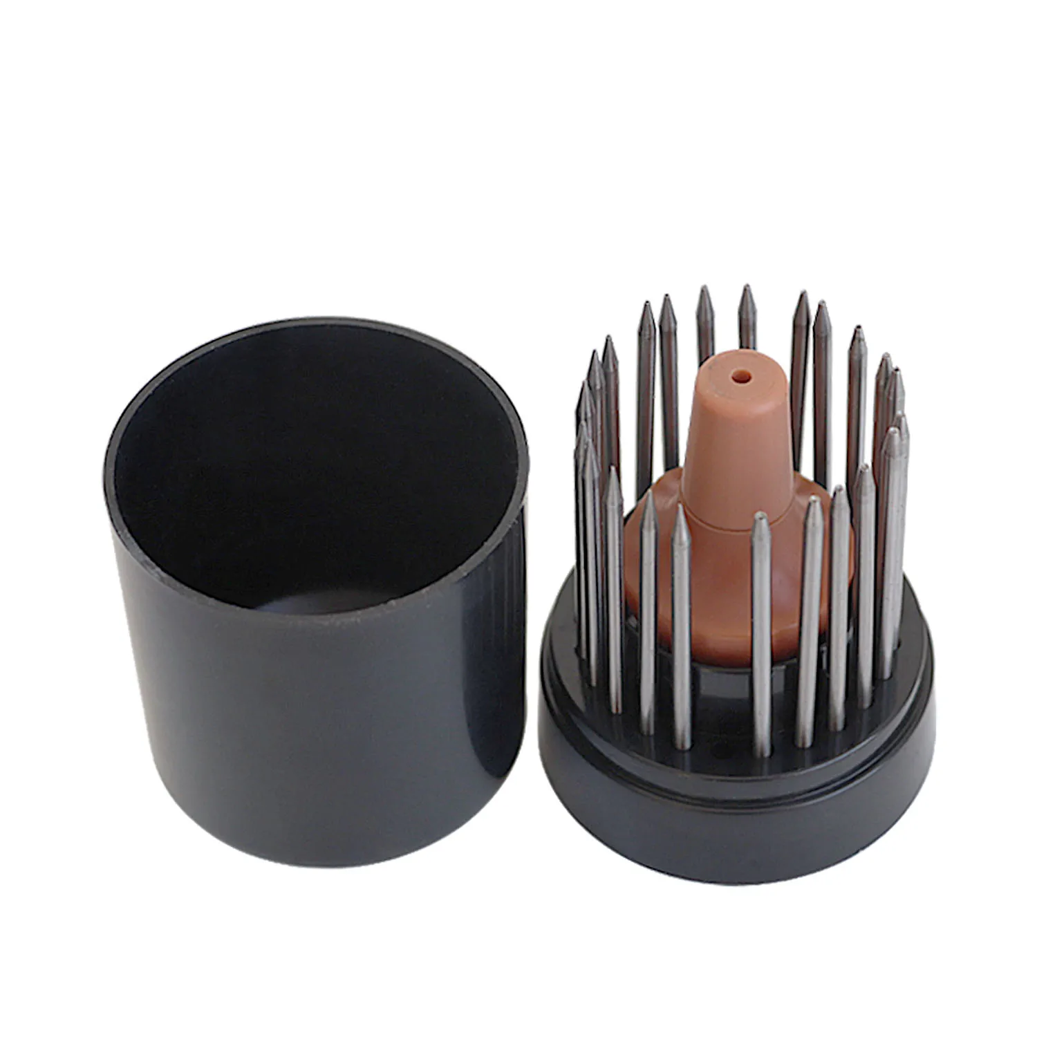 23Pcs Beading Tool Set with Wooden Handle Diamond Beading Tools Setting Beading Tools Jewelry Tool for Bead Setting