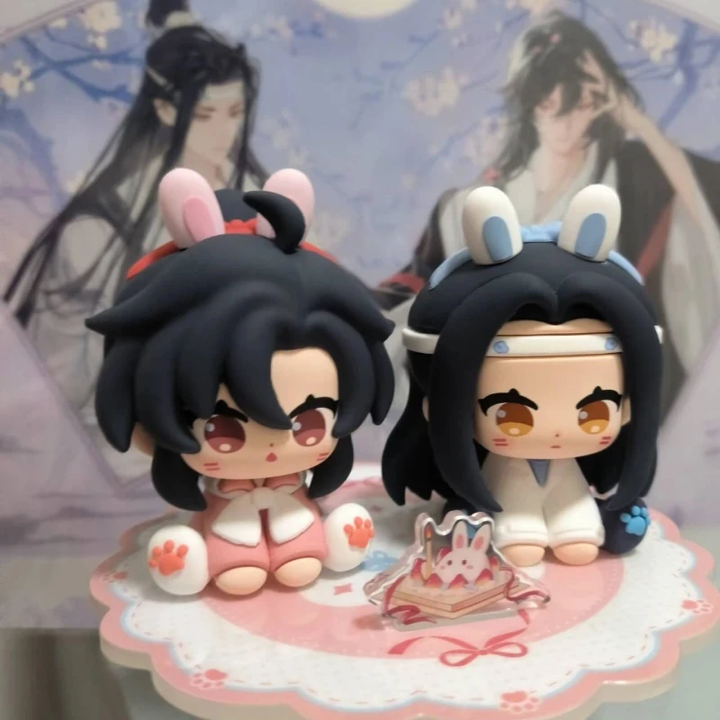 mod oz u shi anime pvc actiefiguur Wei W U lijn LAN Wang en cartoon Mdzs desktop beeldje ornamenten tij spelen speelgoed mode cadeau