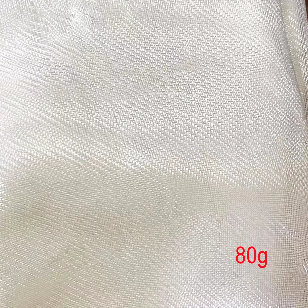 Jeely E-Class 80gsm Glass Fiber Twill Woven Fiberglass Fabric Cut-Resistant Reinforce Cloth