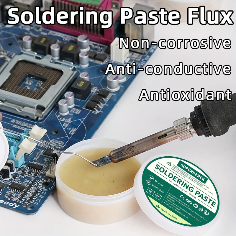 1/2/3pcs Soldering Flux Lead-Free Solder Paste Flux Tin Solder Paste Welding Flux for Electronics SMD PCB LED Soldering Repair
