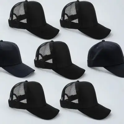 5 قطعة قبعات البيسبول شبكة فارغة نقل الحرارة التسامي القبعات خفيفة الوزن تنفس في الهواء الطلق القبعات DIY بها بنفسك التسامي #6