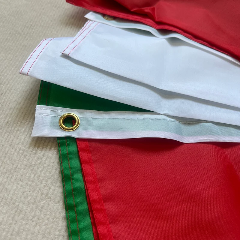 European ITALY Flag 90x150cm Hanging polyester high quality polyester double-sided permeable print flag Green white Red Italian