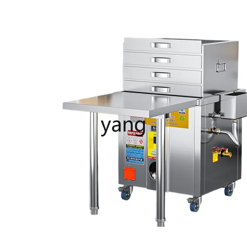 lcx commercial steamer stall dedicated automatic gas steamer wide drawer type