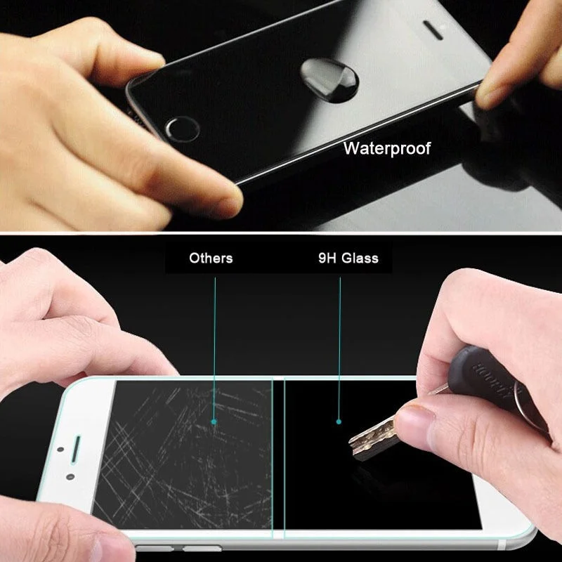 1Pcs Premium 9H Tempered Glass Screen Protector 5.5 Inch for Iphone 6