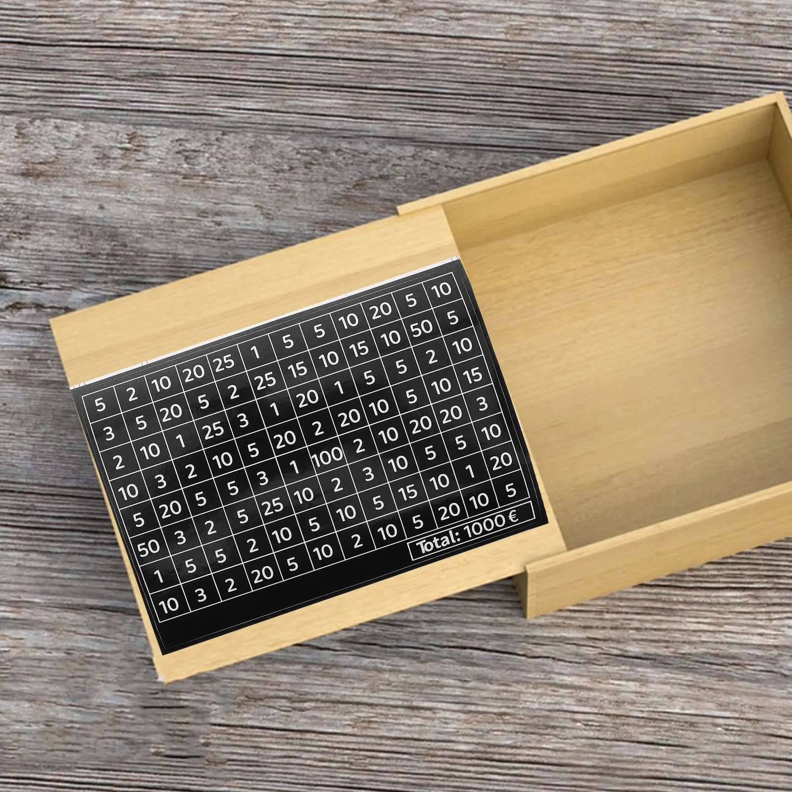 

50 наклеек для коробок с монетами, листы для отслеживания евро-сбережений, этикетки для челленджей по экономии денег, инструменты для планирования бюджета в копилке