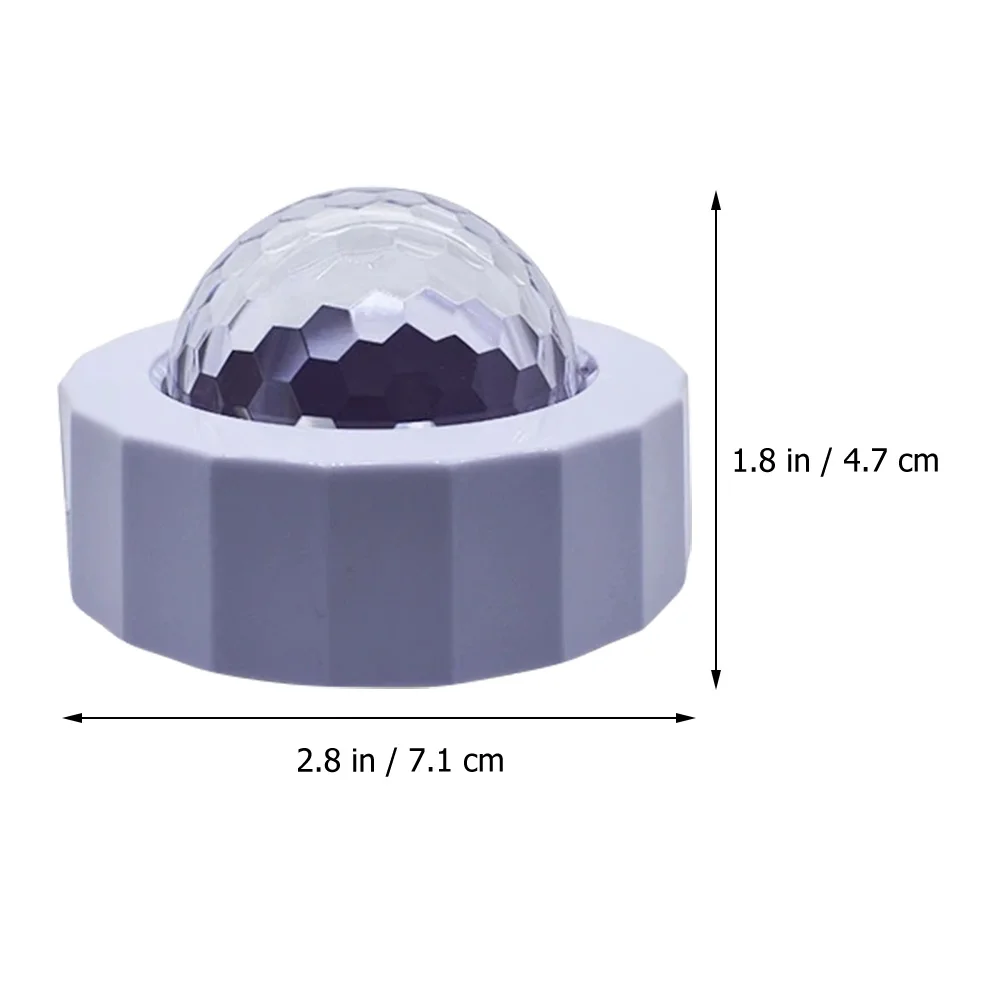 

2 set Mini Disco Light Usb Led Atmosphere Lamp For Car Interior Small Disco Ball Party Decoration Light Car Ceiling Lamp