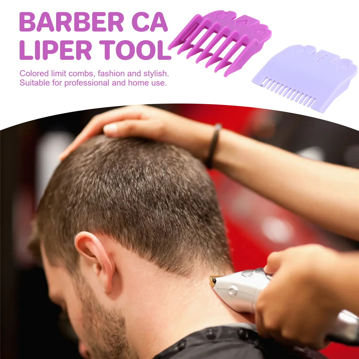 Hot ใหม่ 2 ชิ้น/เซ็ตผม Clipper ท่องเที่ยวหวี Beard Trimmer หวี Trimmer หัวเครื่องโกนหนวดหวีเปลี่ยน Clipper เครื่องตัดใบมีดแขน