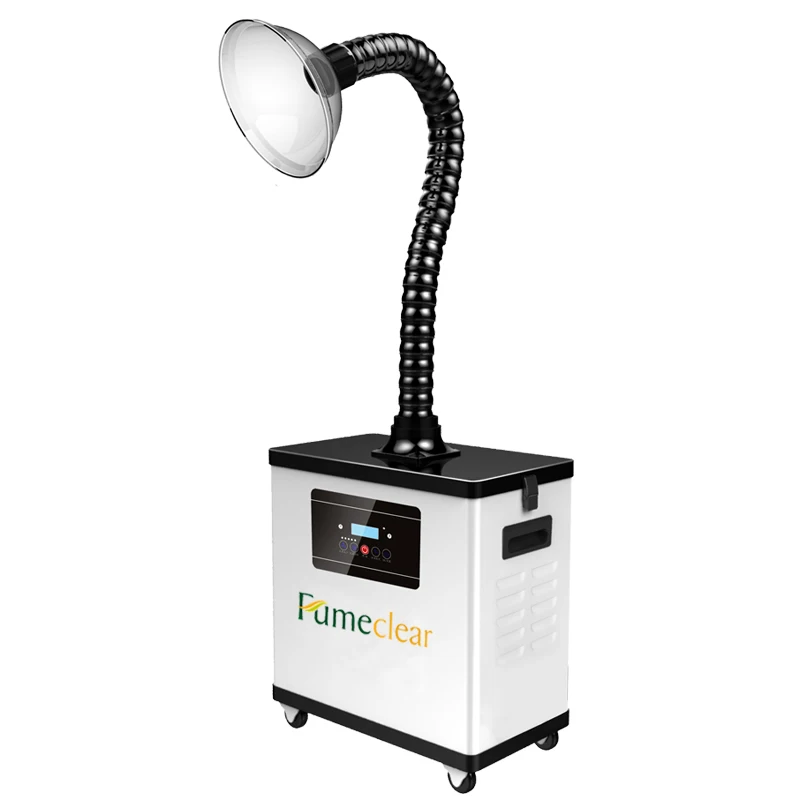 Wholesale 300w Pulse Laser Cleaner Medical Air Purifier Smoke Extractor Laser Aesthetics With UV Lamp For Removing Plume