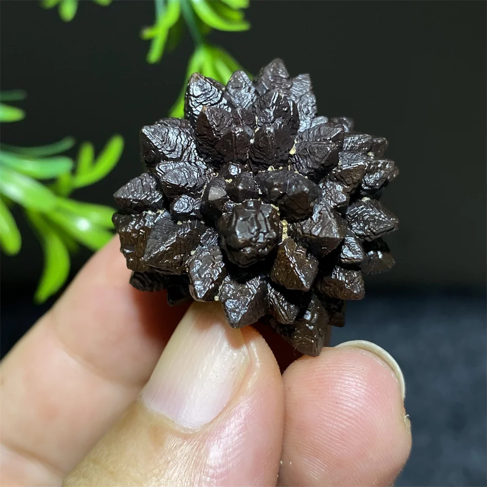 Crystal Natural Hematite Egypt Prophecy Stone Quartz Gemstones Geode Garden Minerals Specimen Wicca Spiritual Home Decoration
